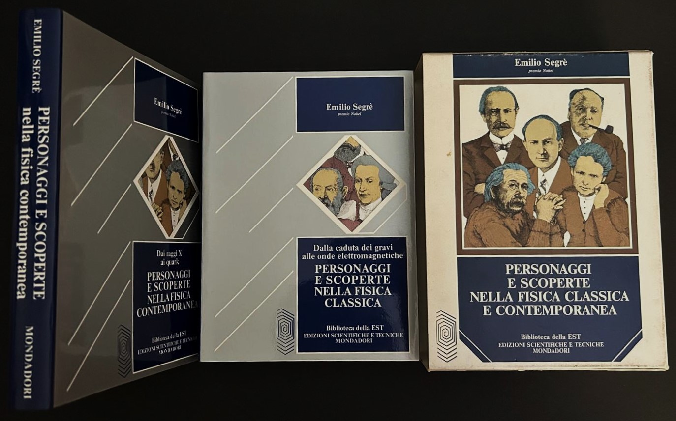 Segre' Emilio PERSONAGGI E SCOPERTE NELLA FISICA ... - Copertina