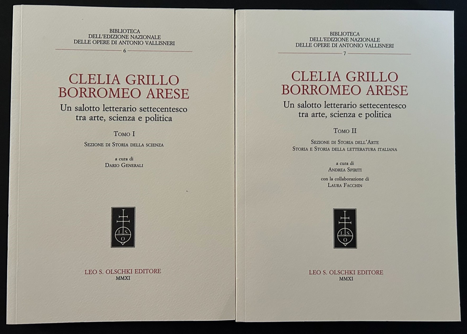 Clelia Grillo Borromeo Arese UN SALOTTO LETTERARIO... - Copertina