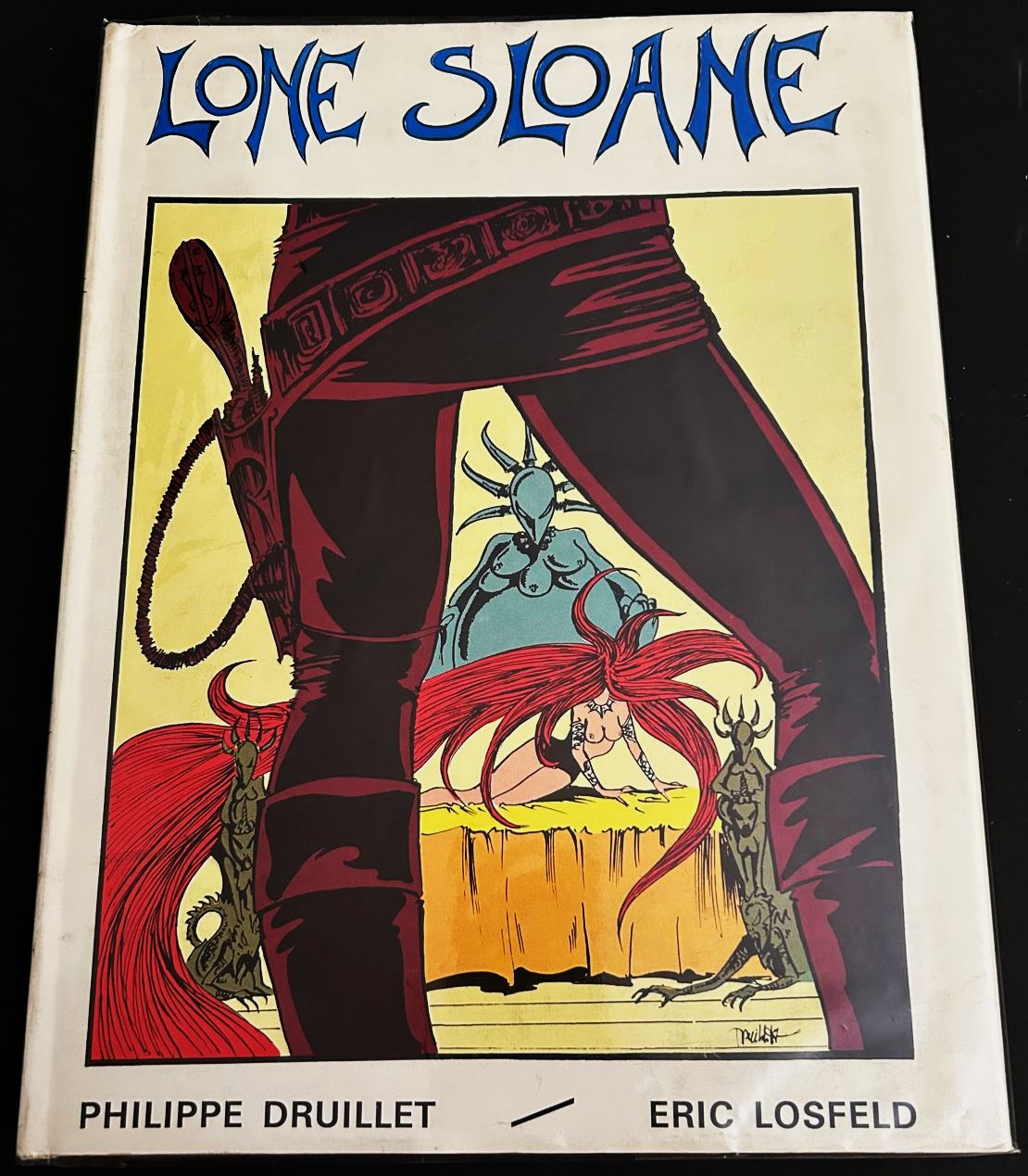 Druillet Philippe LONE SLOANE. LE MYSTERE DES ... - Copertina