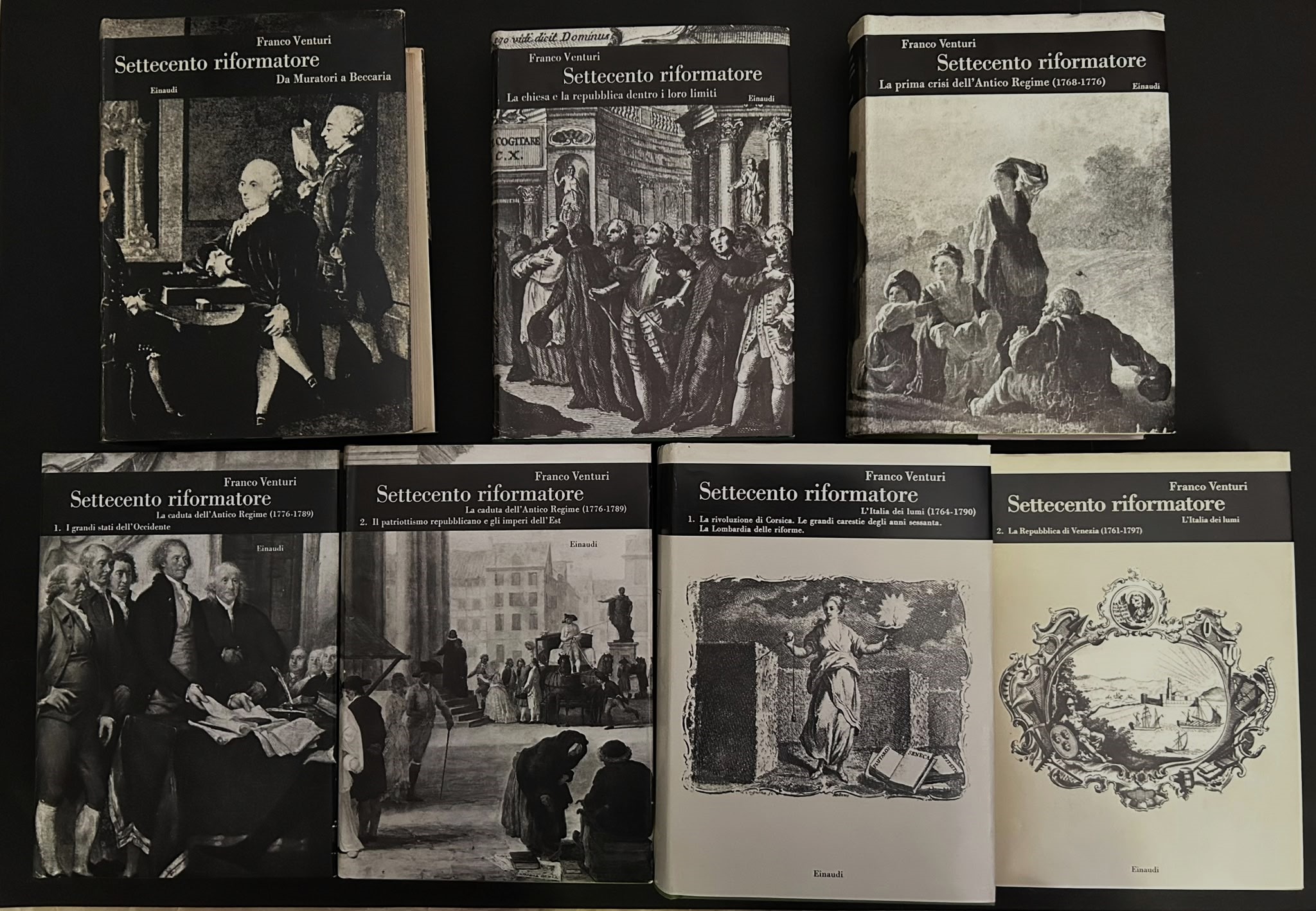 Venturi Franco SETTECENTO RIFORMATORE. - Copertina